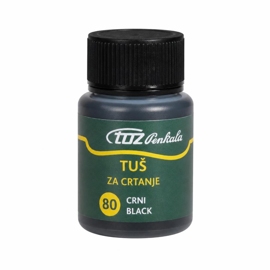 TZ Penkala Tuš za crtanje crni 30ml Akcija u trgovini Konzum