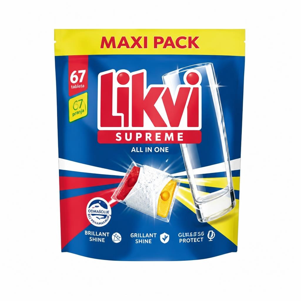 Likvi Supreme All in one tablete 1 pakiranje Akcija u trgovini Boso