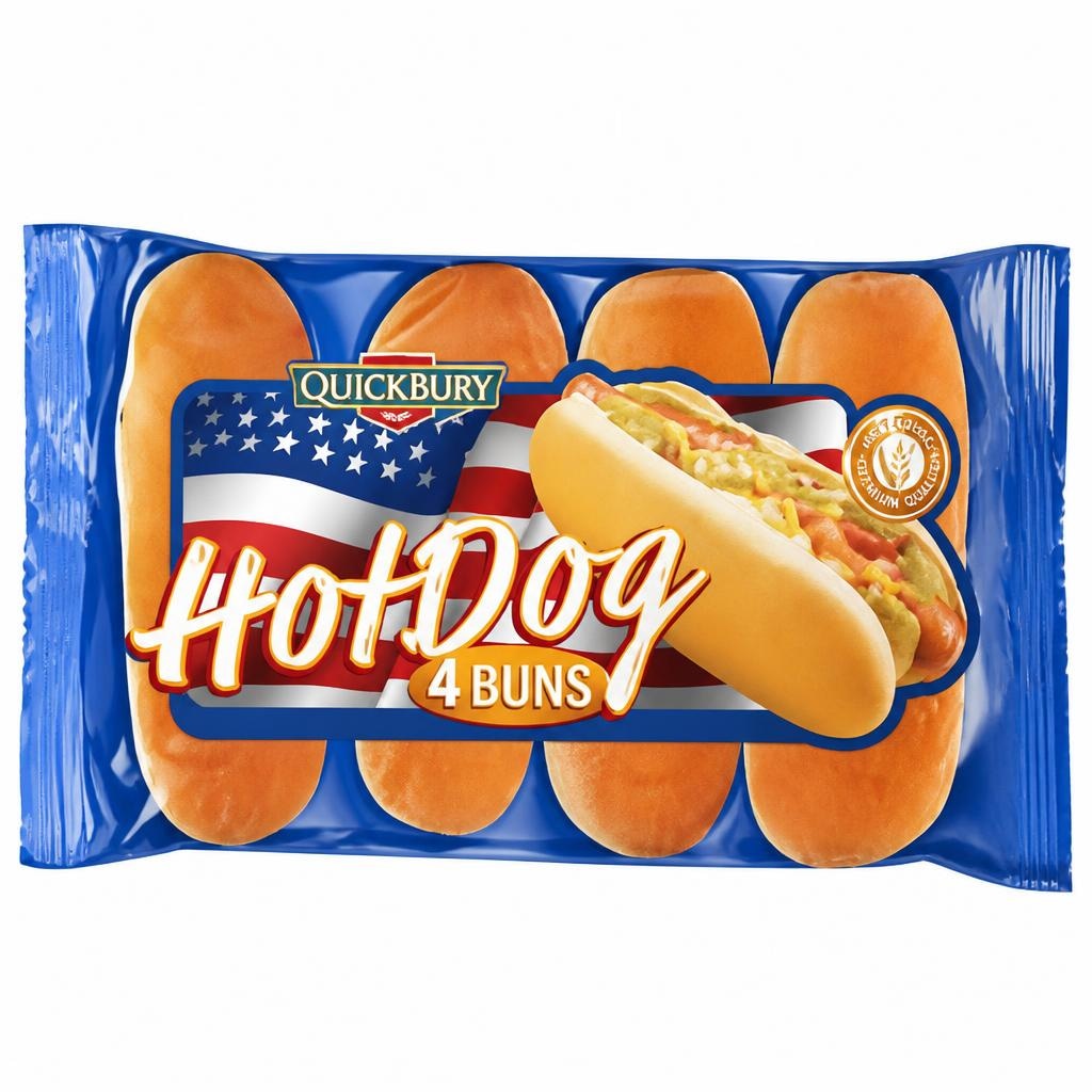 Quickbury Pecivo Hot Dog 4/1, 250 g Akcija u trgovini Stanić Diskont
