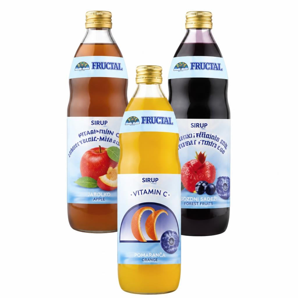 Fructal sirup 1 l Akcija u trgovini Plodine