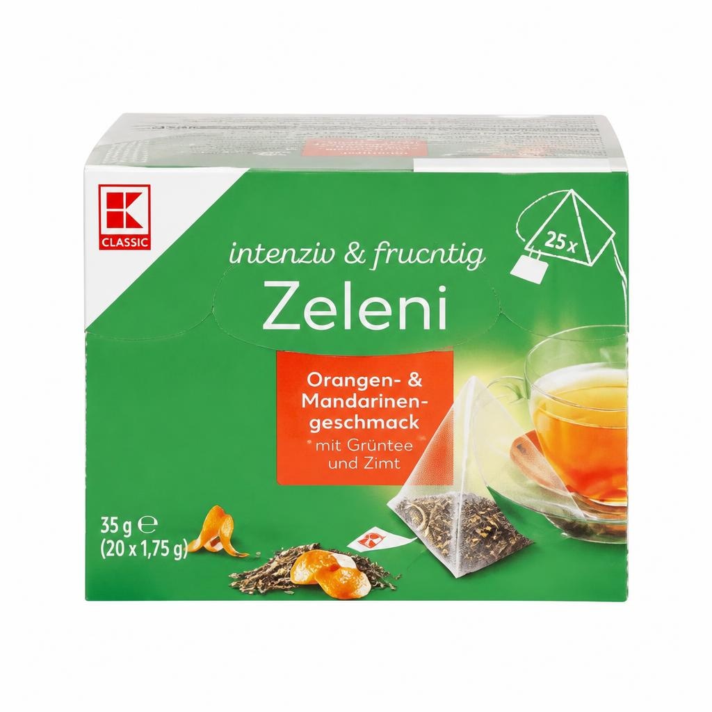 Čaj Zeleni 35 g K Classic - Akcija u trgovini Kaufland