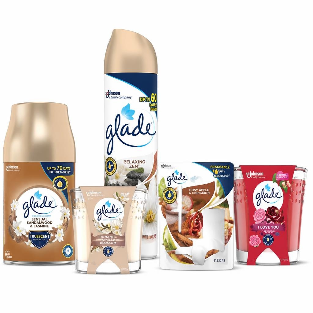 Glade osvježivači prostora i mirisne svijeće Akcija u trgovini Bipa