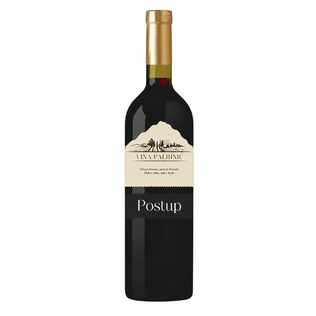 Postup, Vina Palihnić Vino crno 0,75 L - Akcija u trgovini Tommy