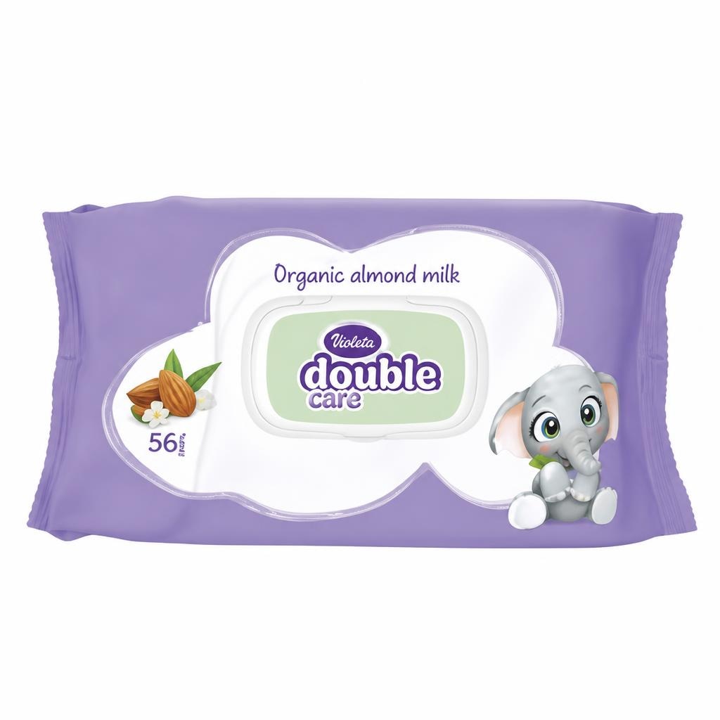 Violeta Vlažne maramice 56/1 - Akcija u trgovini Konzum