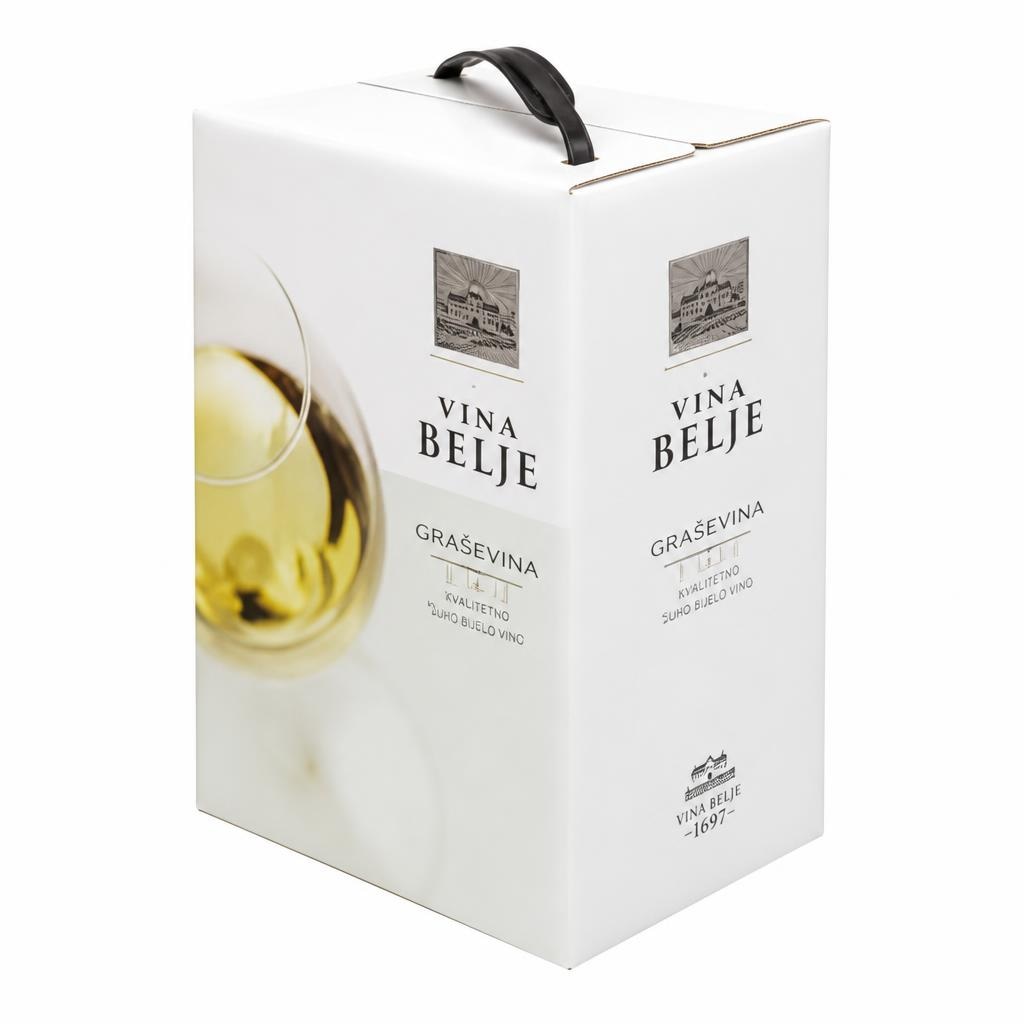 Vino Graševina Belje 3l - Akcija u trgovini Konzum