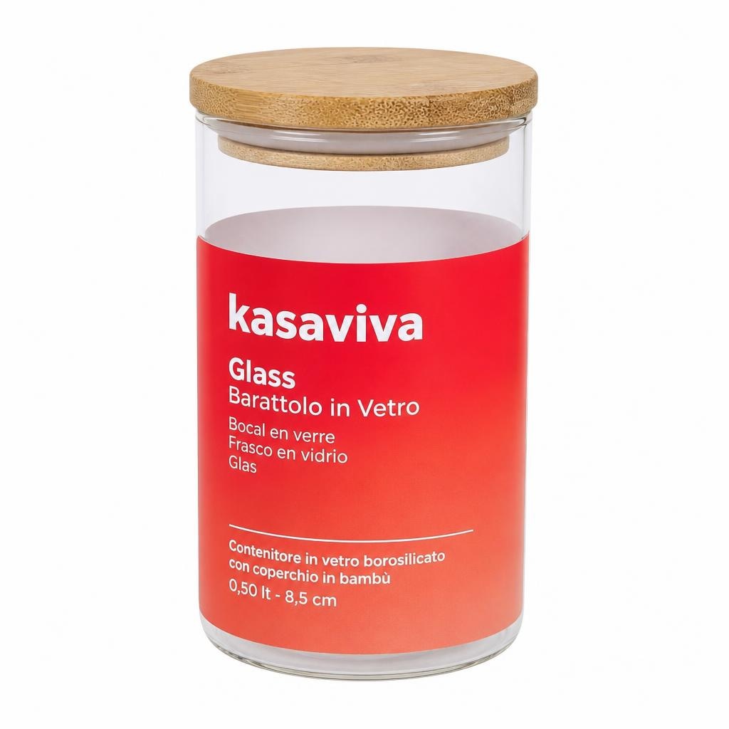 Kasaviva Glass Barattolo in Vetro fi 10 cm, 29 cm Akcija u trgovini NTL