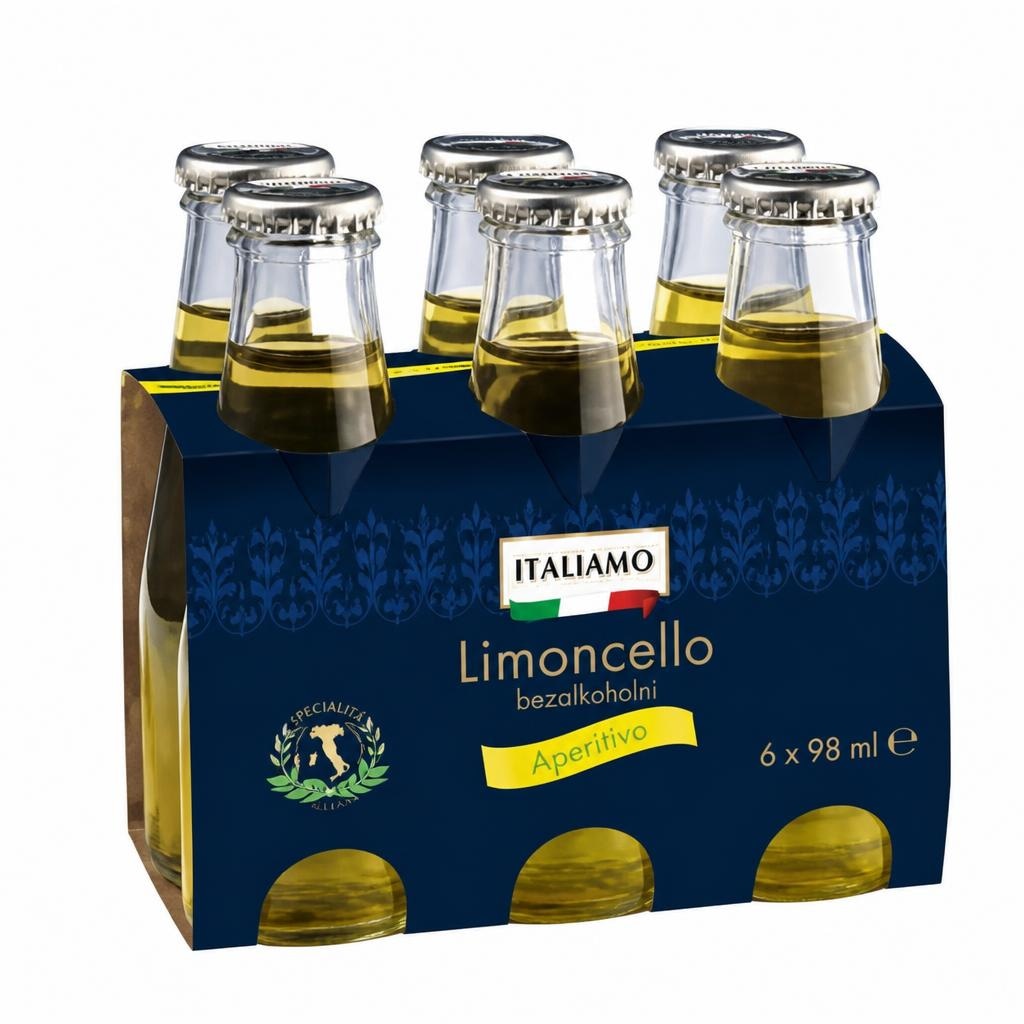 ITALIAMO Limoncello bezalkoholni 6 x 98 ml - Akcija u trgovini Lidl