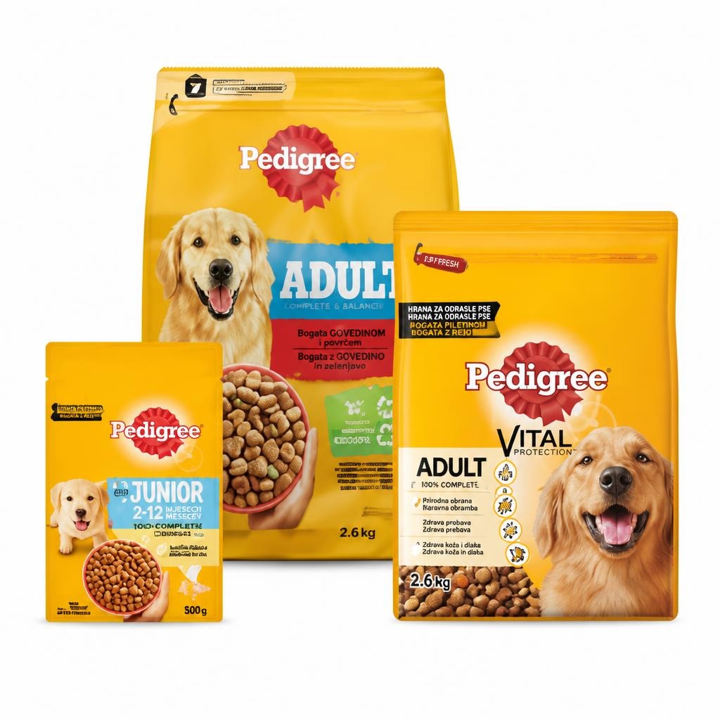 Pedigree hrana za pse Akcija u trgovini Plodine