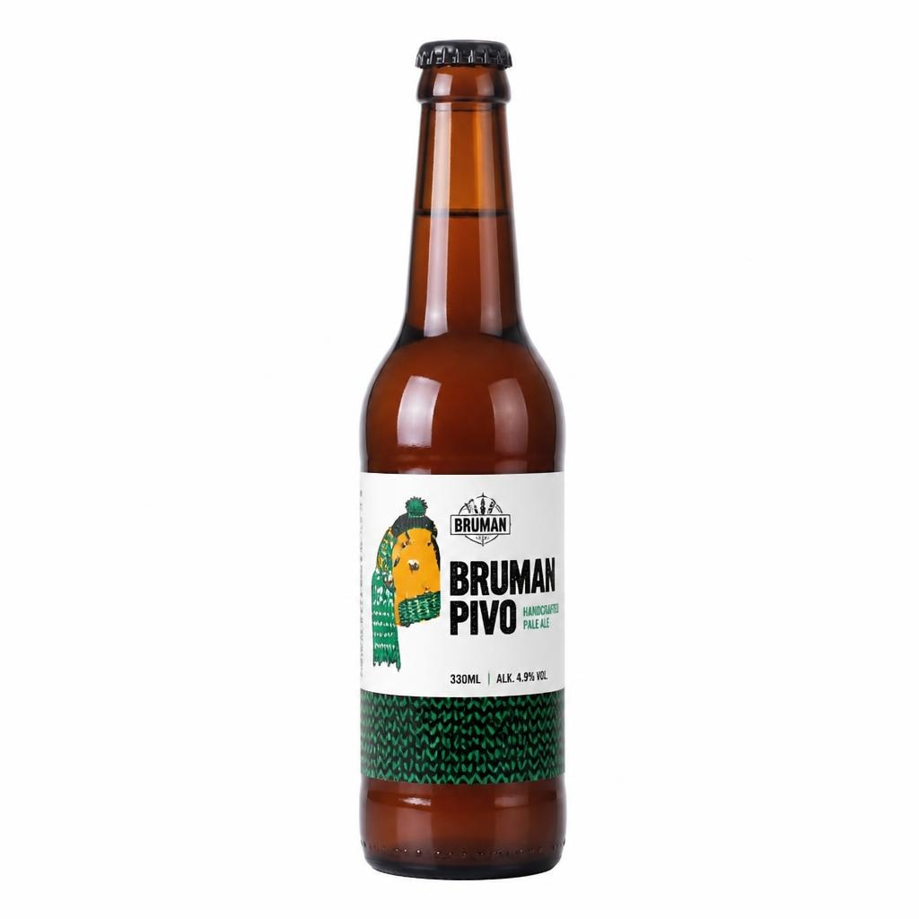 Bruman pivo 0,33 l Akcija u trgovini Plodine