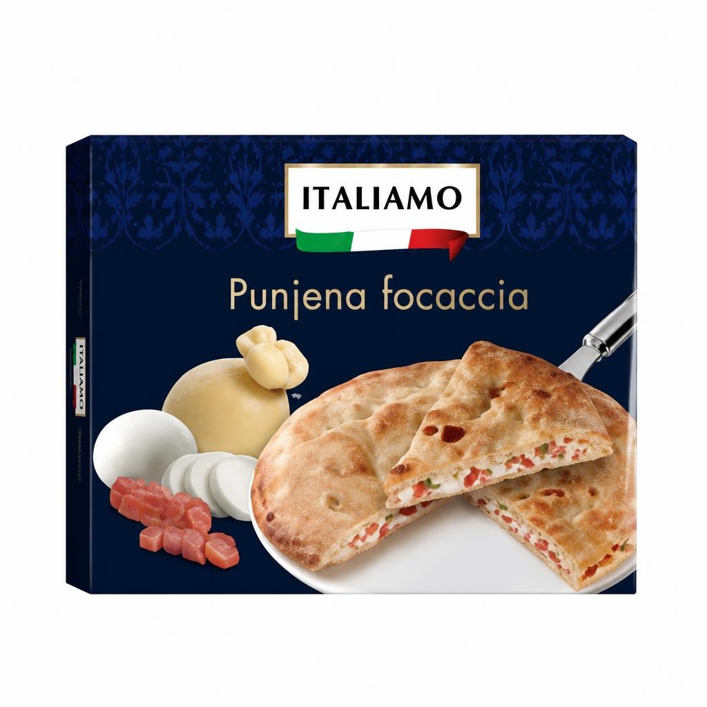 ITALIAMO Punjena focaccia 360 g - Akcija u trgovini Lidl