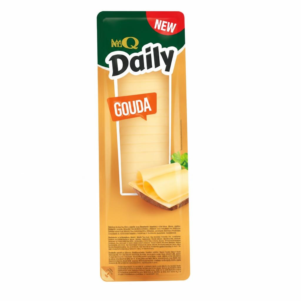 Sir Gouda Sliced Q Daily 1 kg - Akcija u trgovini Spar
