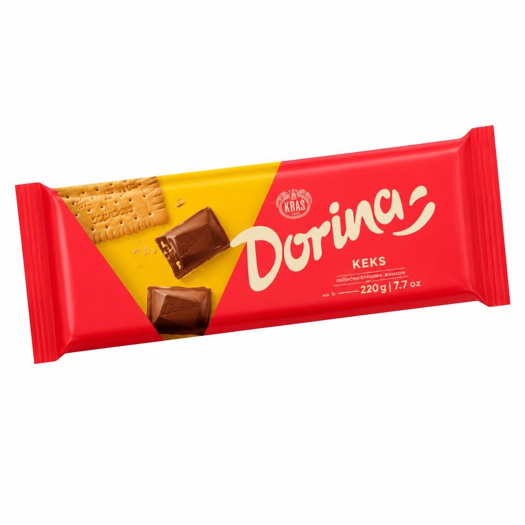 Dorina Čokolada s keksom 220 g Akcija u trgovini Studenac