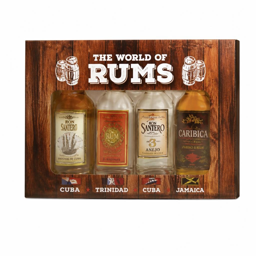 World of Rums Rum 4 x 0.04 l THE WORLD OF RUMS Akcija u trgovini Lidl