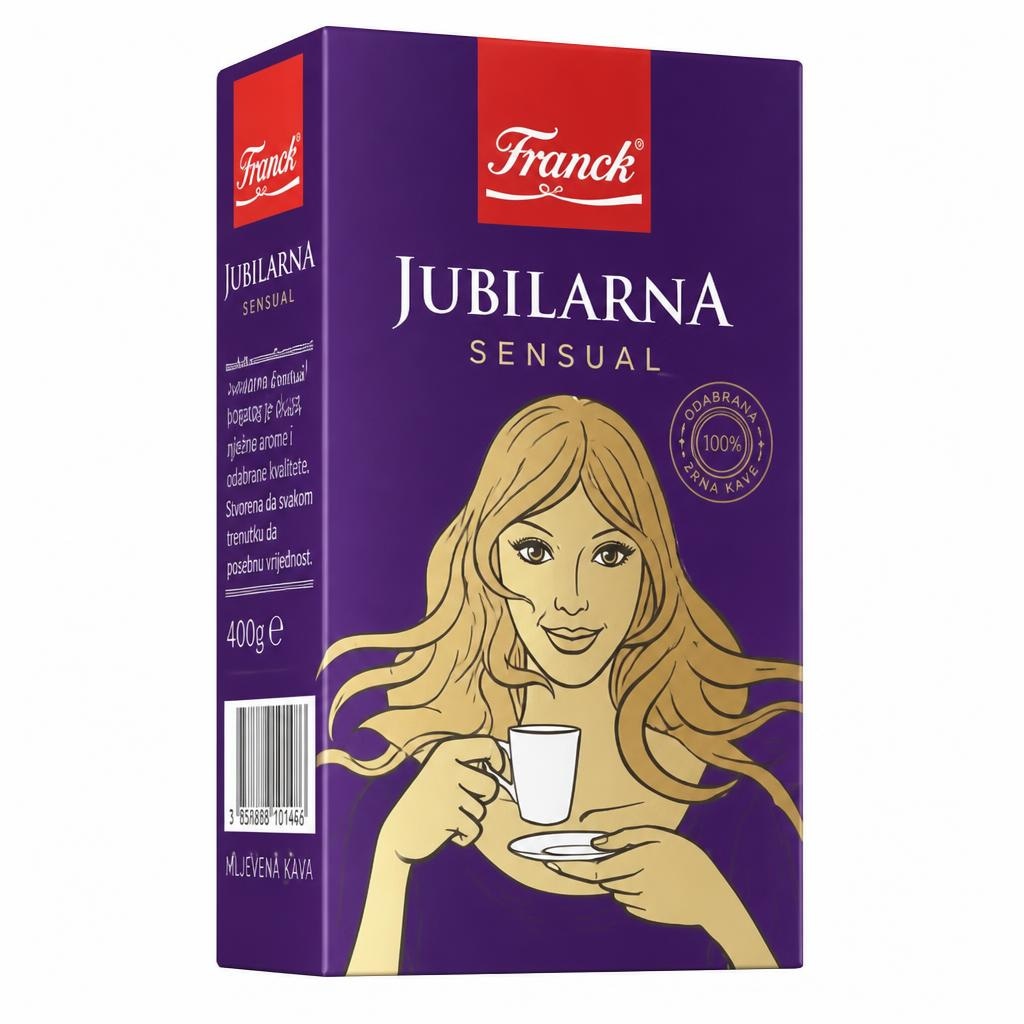 Jubilarna kava Sensual 250 g Franck Akcija u trgovini Djelo