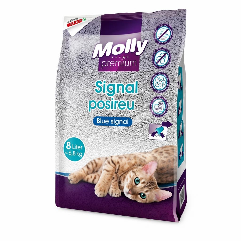 Molly premium Blue Signal posip 8 L (= 6,8 kg) - Akcija u trgovini Spar