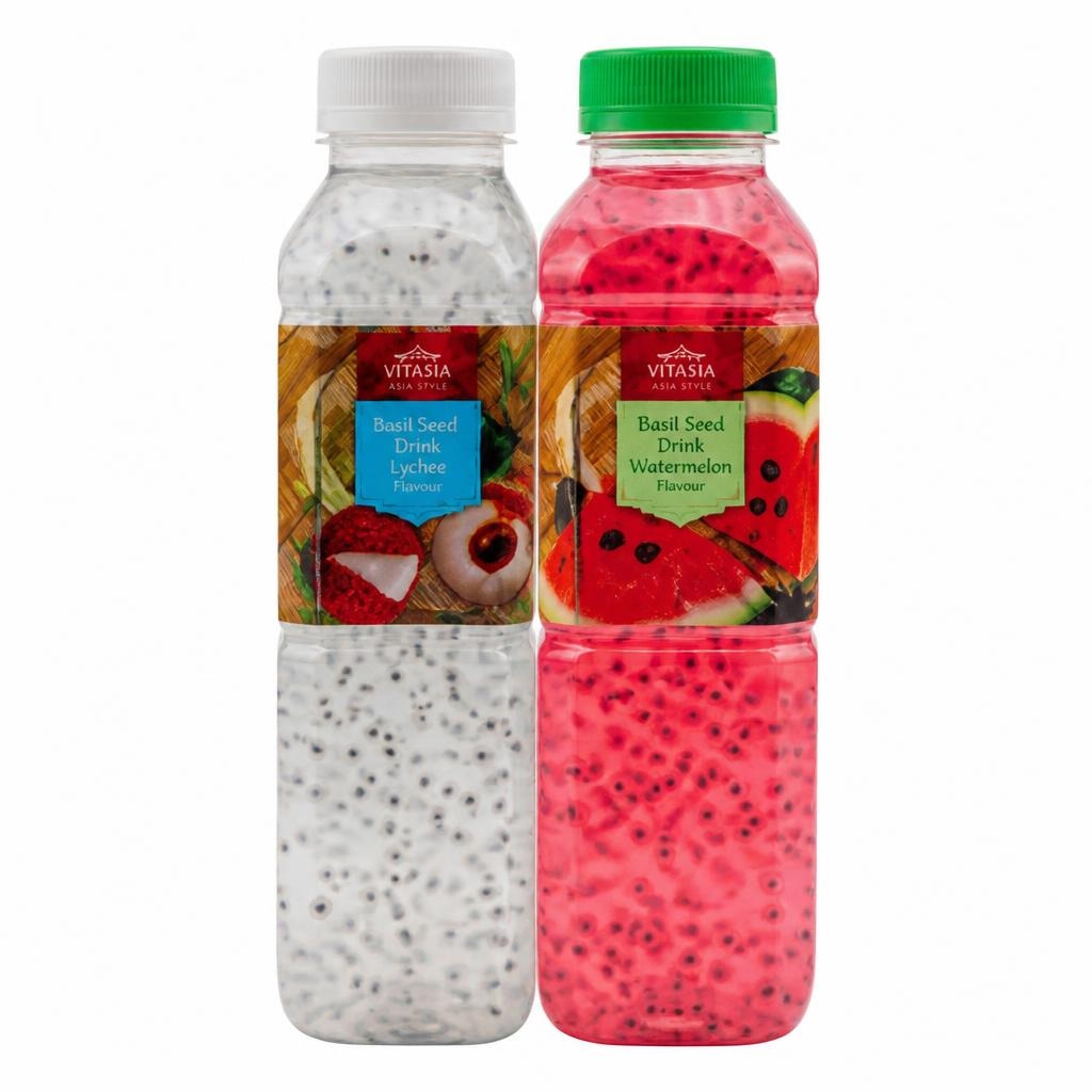 VITASIA Sok sa sjemenkama bosiljka 500 ml - Akcija u trgovini Lidl