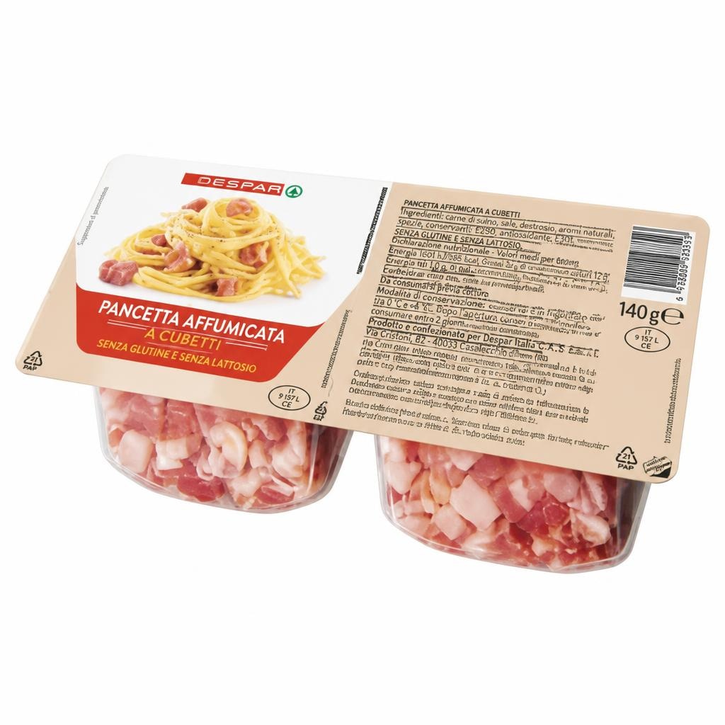 Despar Dimljene kockice slanine 140 g Akcija u trgovini Spar