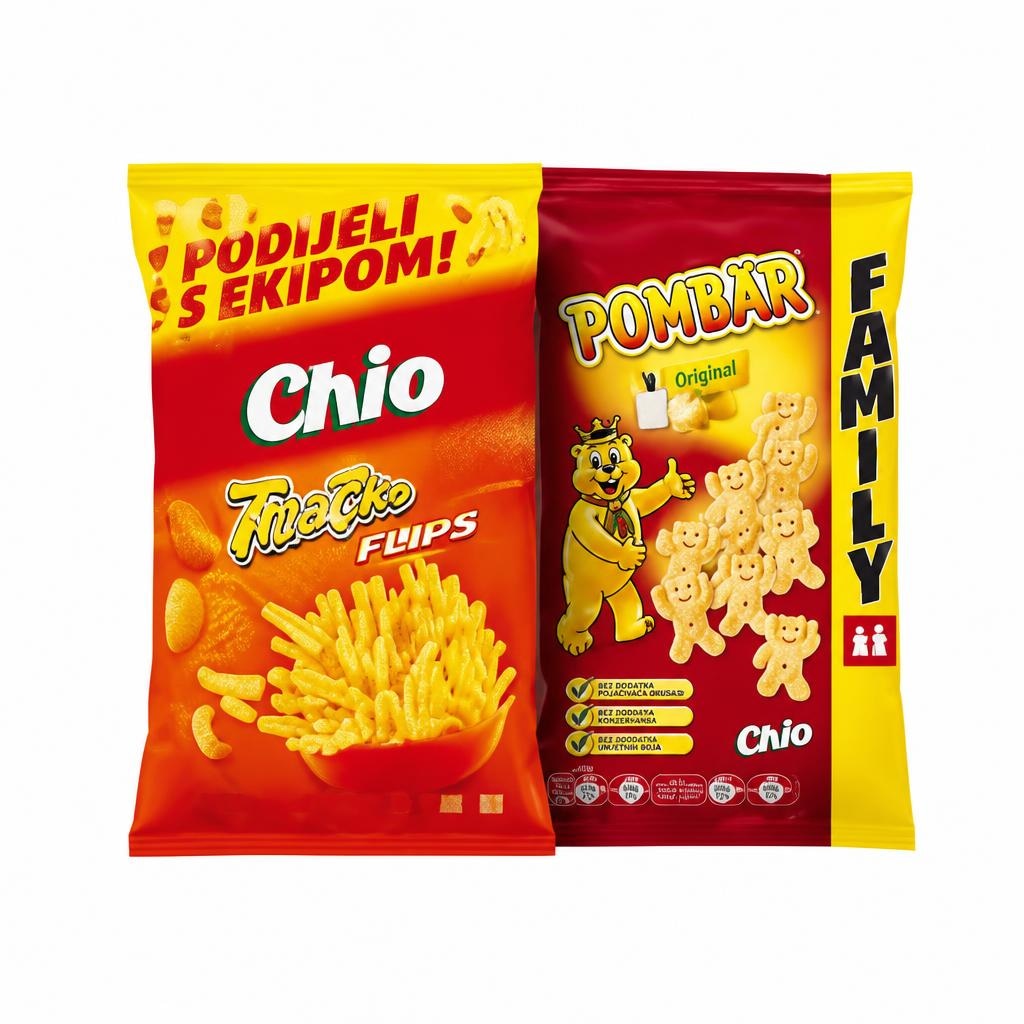 Chio Snack ili Flips 100 g Akcija u trgovini Tommy