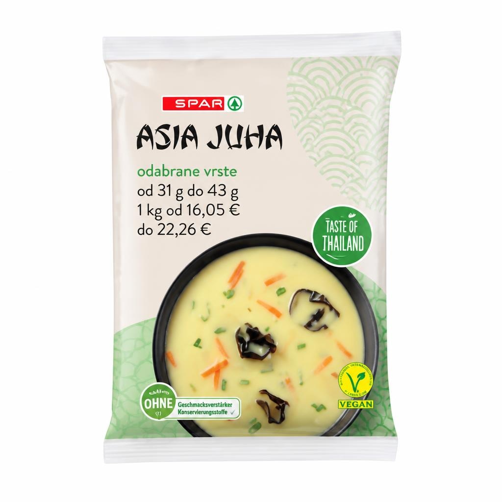 Odabrane Spar Asia juhe od 31 g do 43 g - Akcija u trgovini Spar
