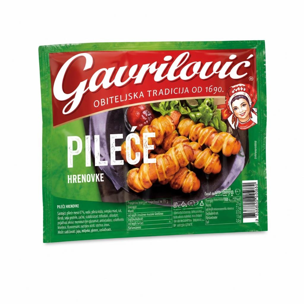 Gavrilović Pileće hrenovke 200 g - Akcija u trgovini Djelo