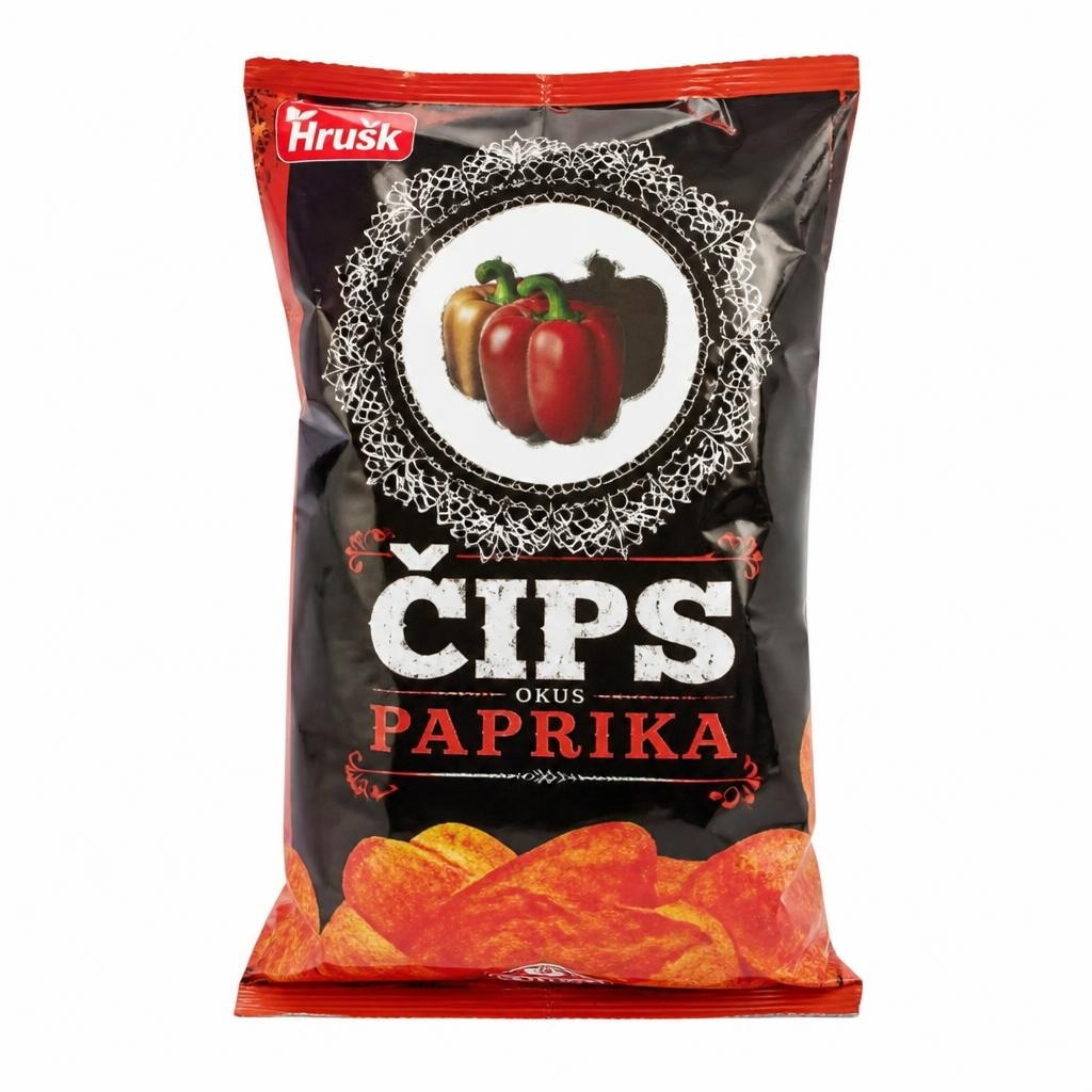 Hrusk čips paprika 90 g Akcija u trgovini NTL