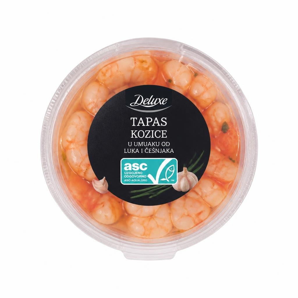 Deluxe Tapas kozice 100 g Akcija u trgovini Lidl