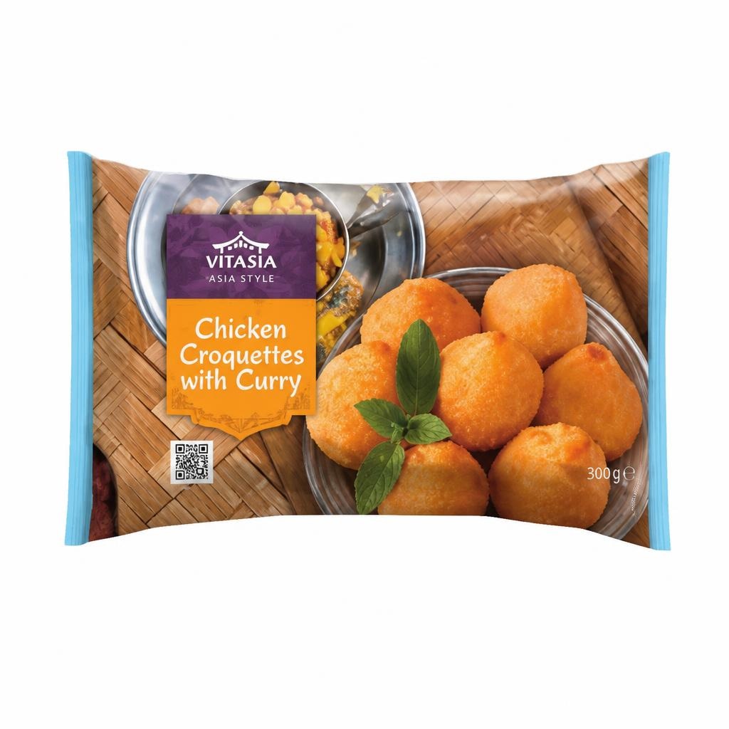 VITASIA Kroketi s piletinom i curryem 300 g - Akcija u trgovini Lidl