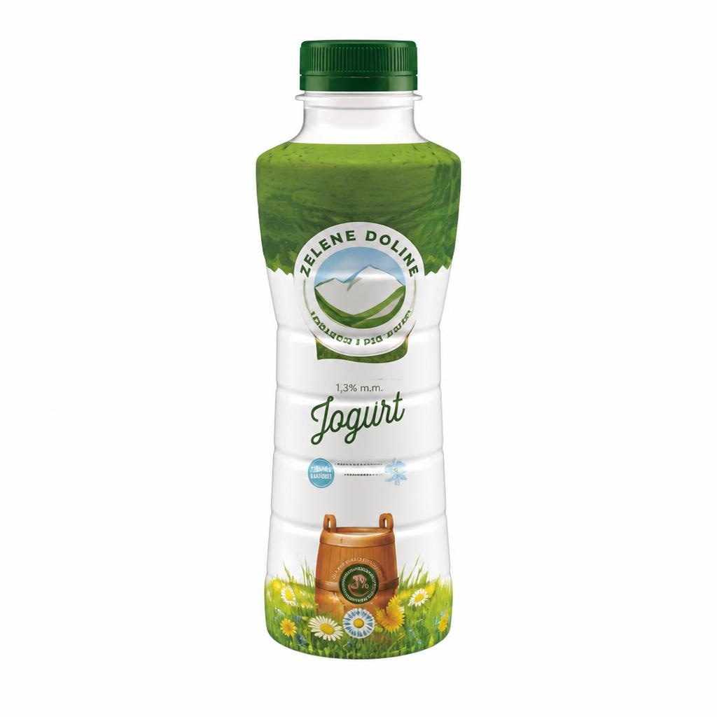 Jogurt tekući 1 kg Zelene Doline Akcija u trgovini KTC