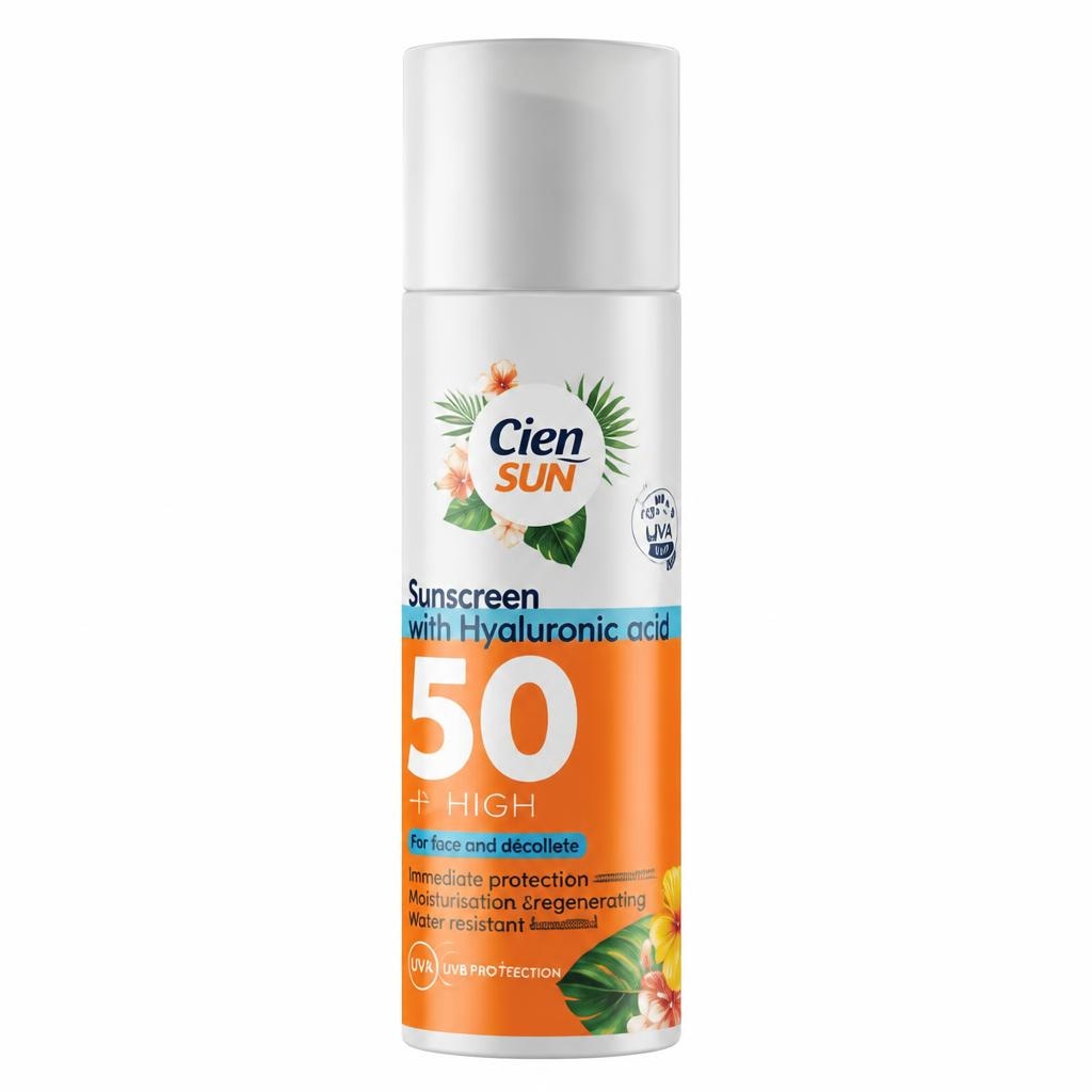 Cien Sun Krema za sunčanje za lice 50 ml - Akcija u trgovini Lidl