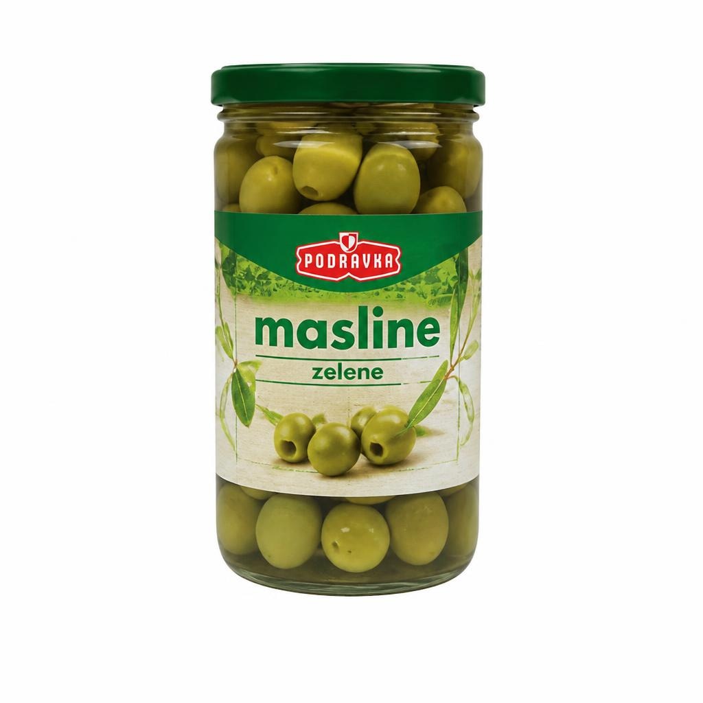 Podravka masline 650–700 g Akcija u trgovini Plodine