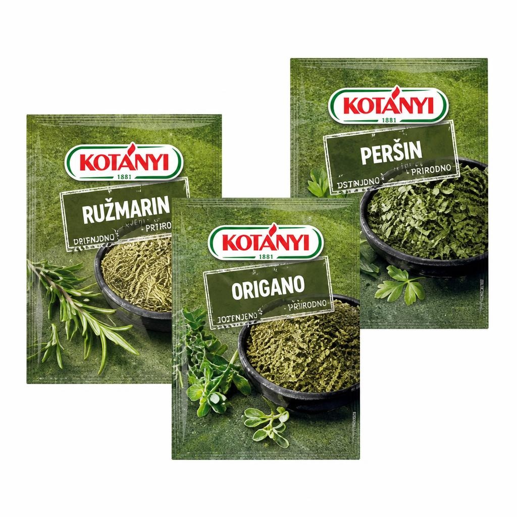 Kotanyi Začini 8g-24g - Akcija u trgovini Konzum