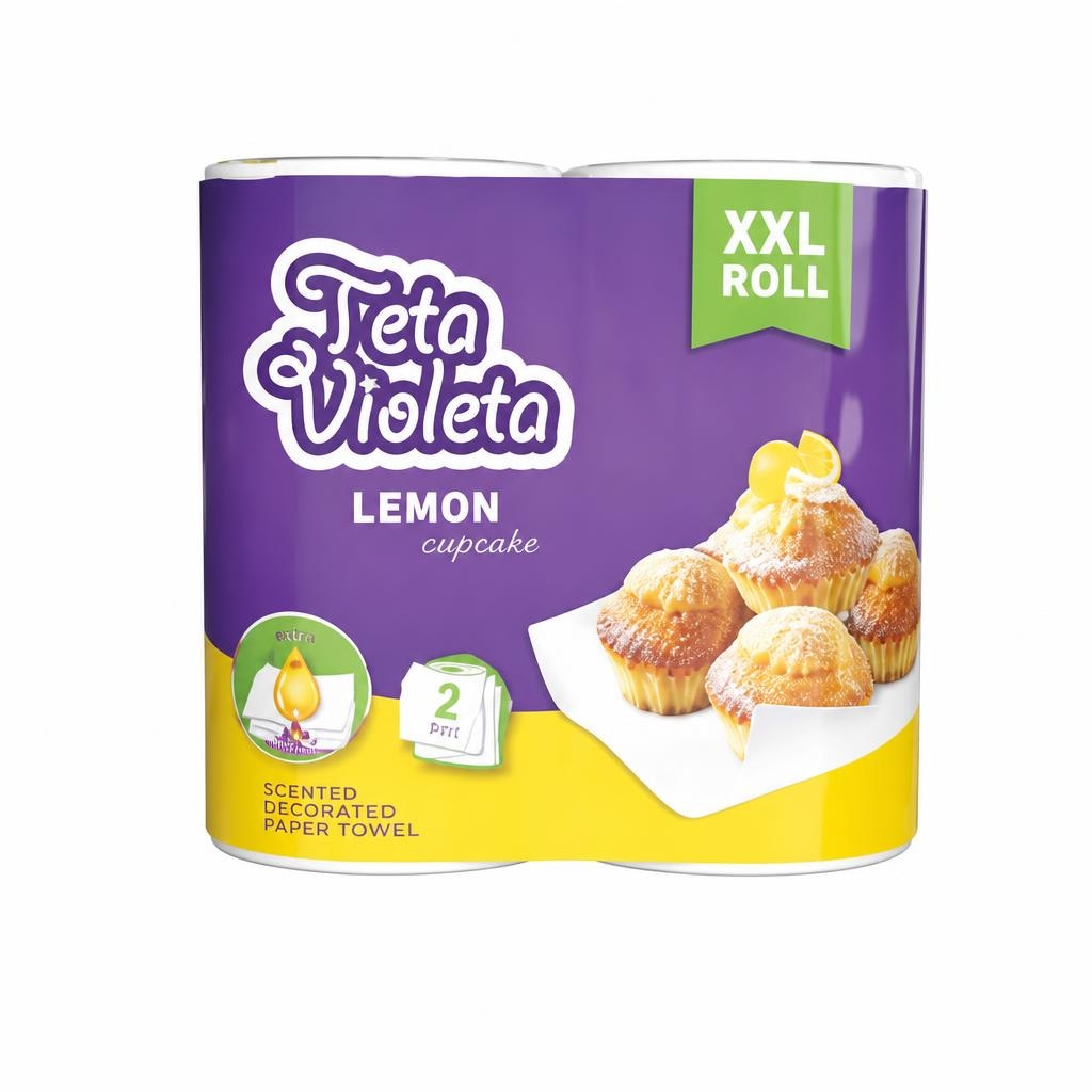 Teta Violeta Papirnati ručnik 2 role - Akcija u trgovini Tommy