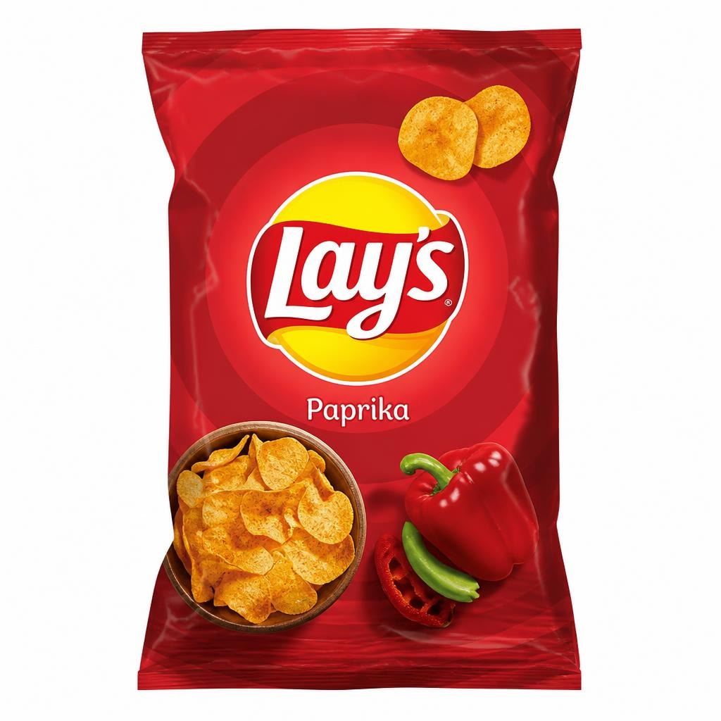 Lay's čips slani, paprika 130 g Akcija u trgovini Bakmaz