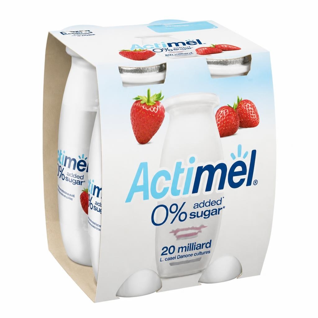 Actimel 4 x 100 g Danone Akcija u trgovini Plodine