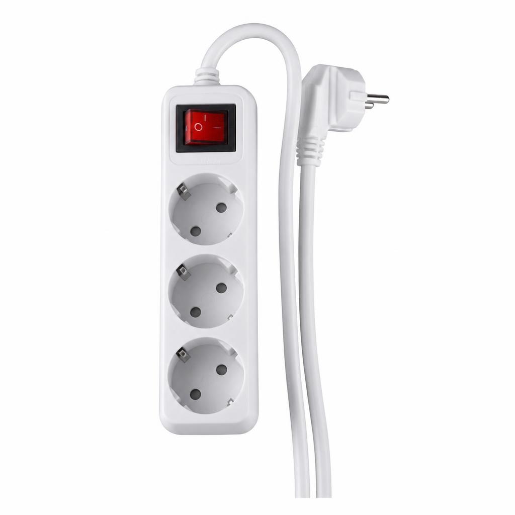 Produžni kabel Simpex 18267 3 utičnice s prekidačem 1 kom Akcija u trgovini Interspar