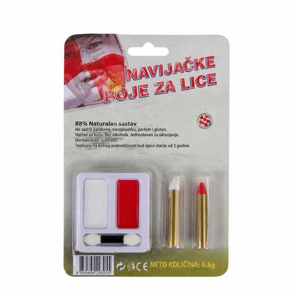 Boje za lice set - Akcija u trgovini Konzum