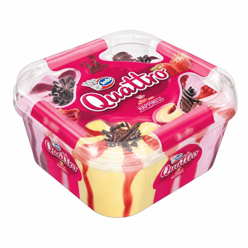 Sladoled Quattro 1650 ml - Akcija u trgovini KTC