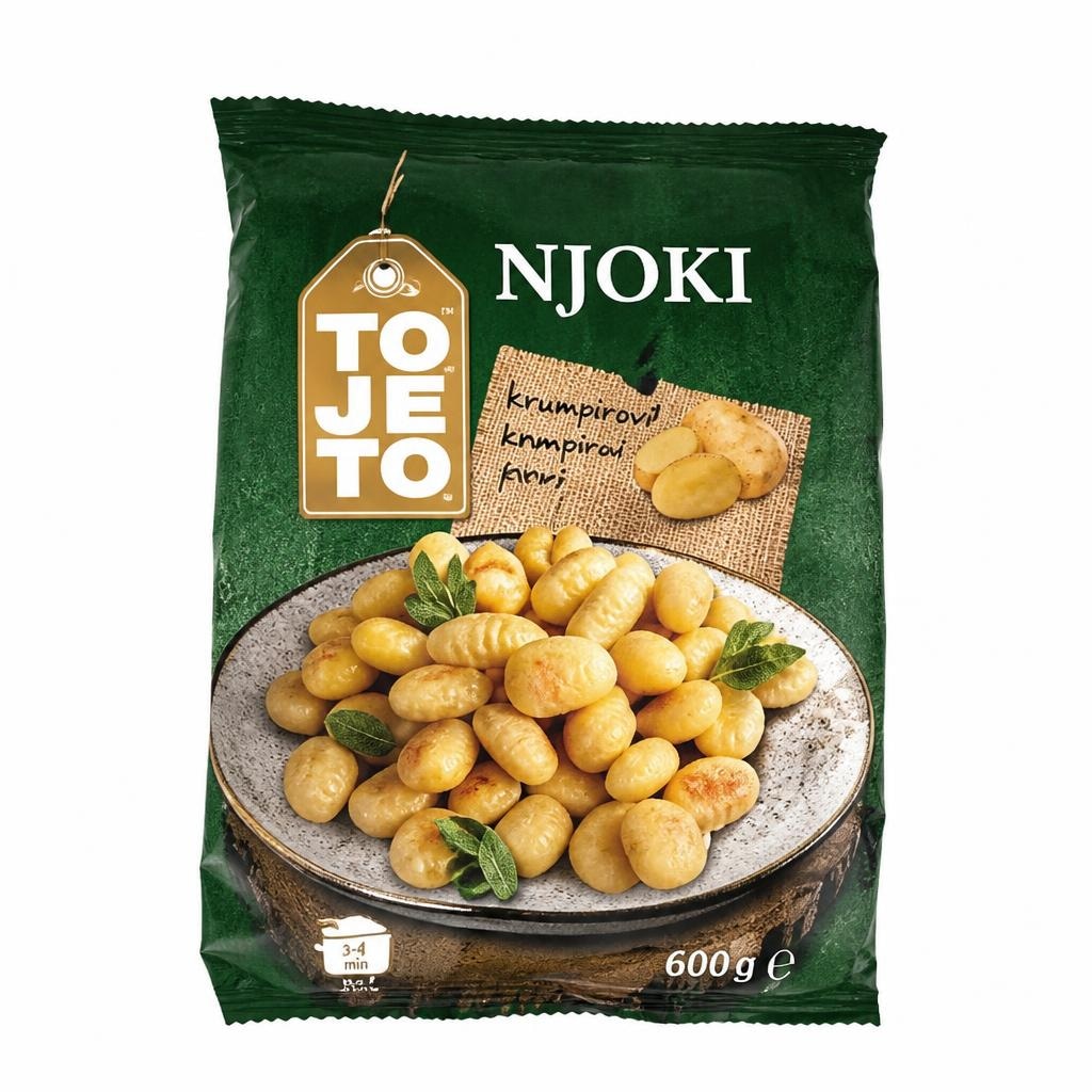 ToJeTo njoki 600 g Akcija u trgovini NTL