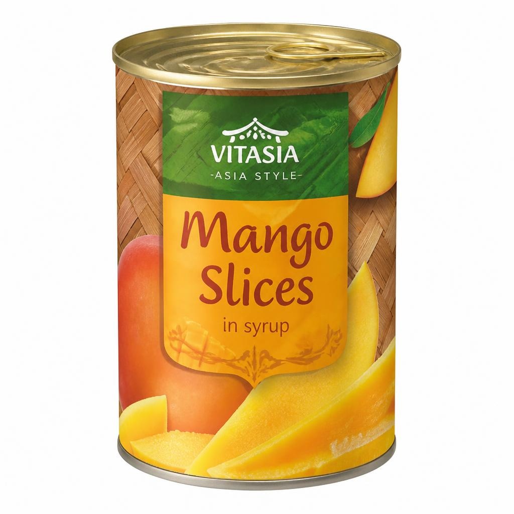 Vitasia Mango u sirupu 250 g (ocijeđene mase) Akcija u trgovini Lidl
