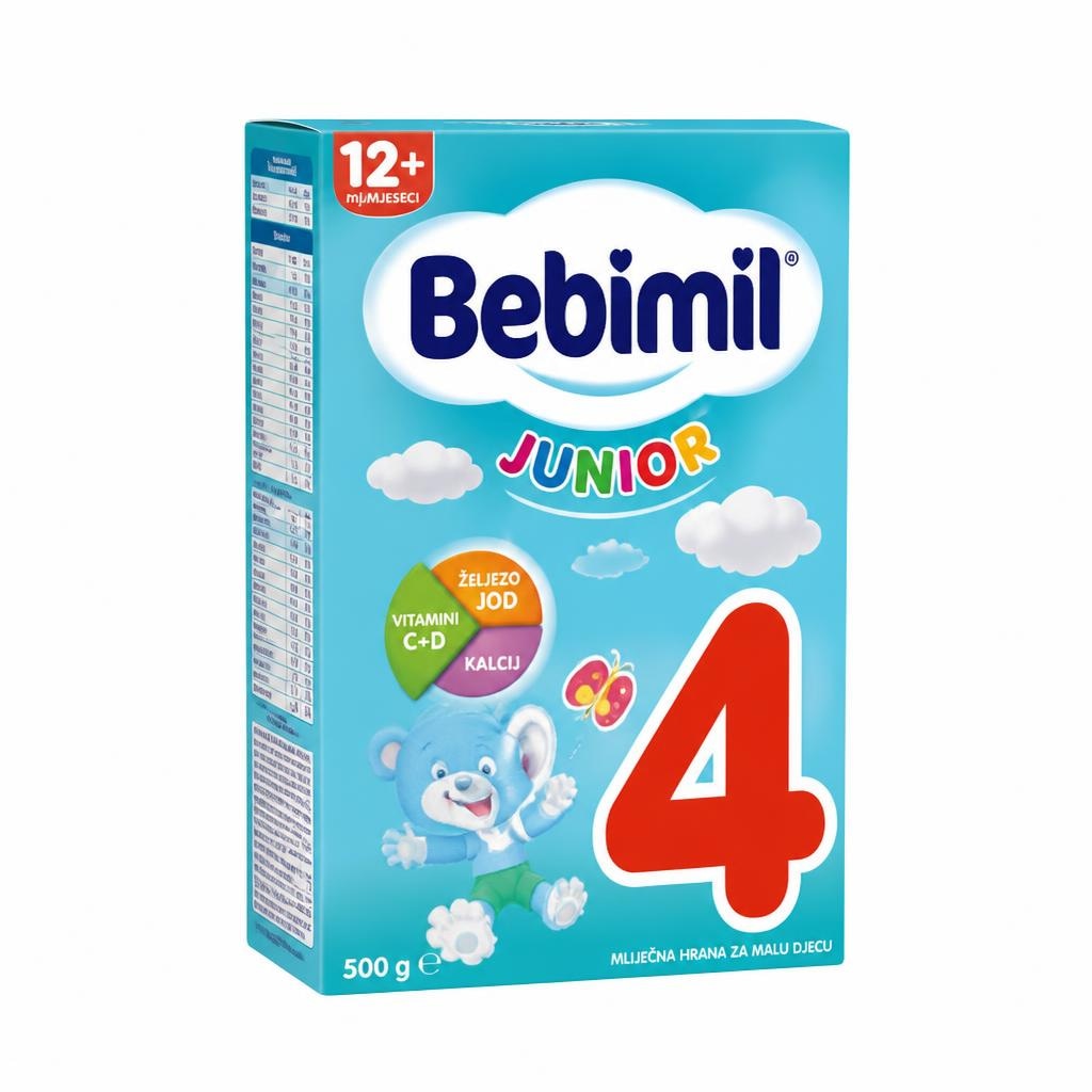 Bebimil Junior 4 mliječna hrana 500 g Akcija u trgovini Mueller
