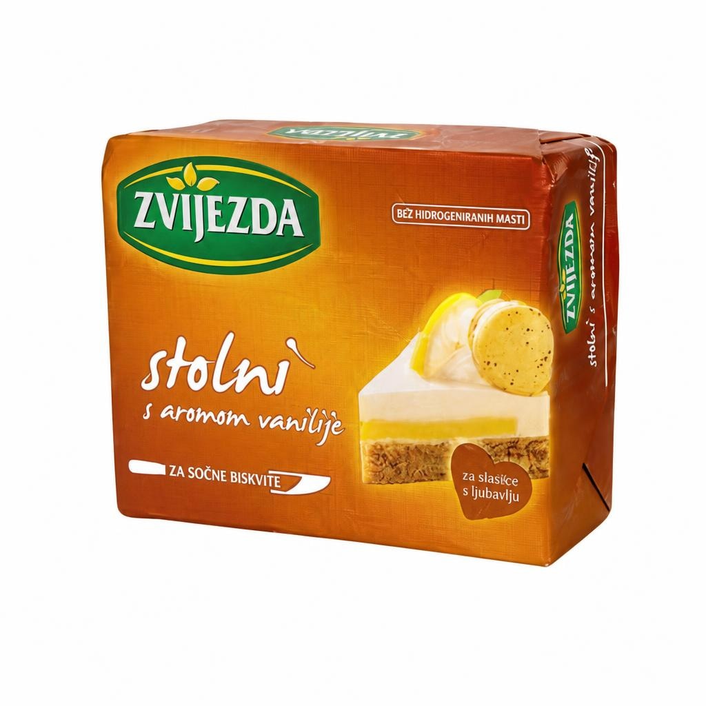 Zvijezda Stolni s aromom vanilije 250 g Akcija u trgovini Žabac