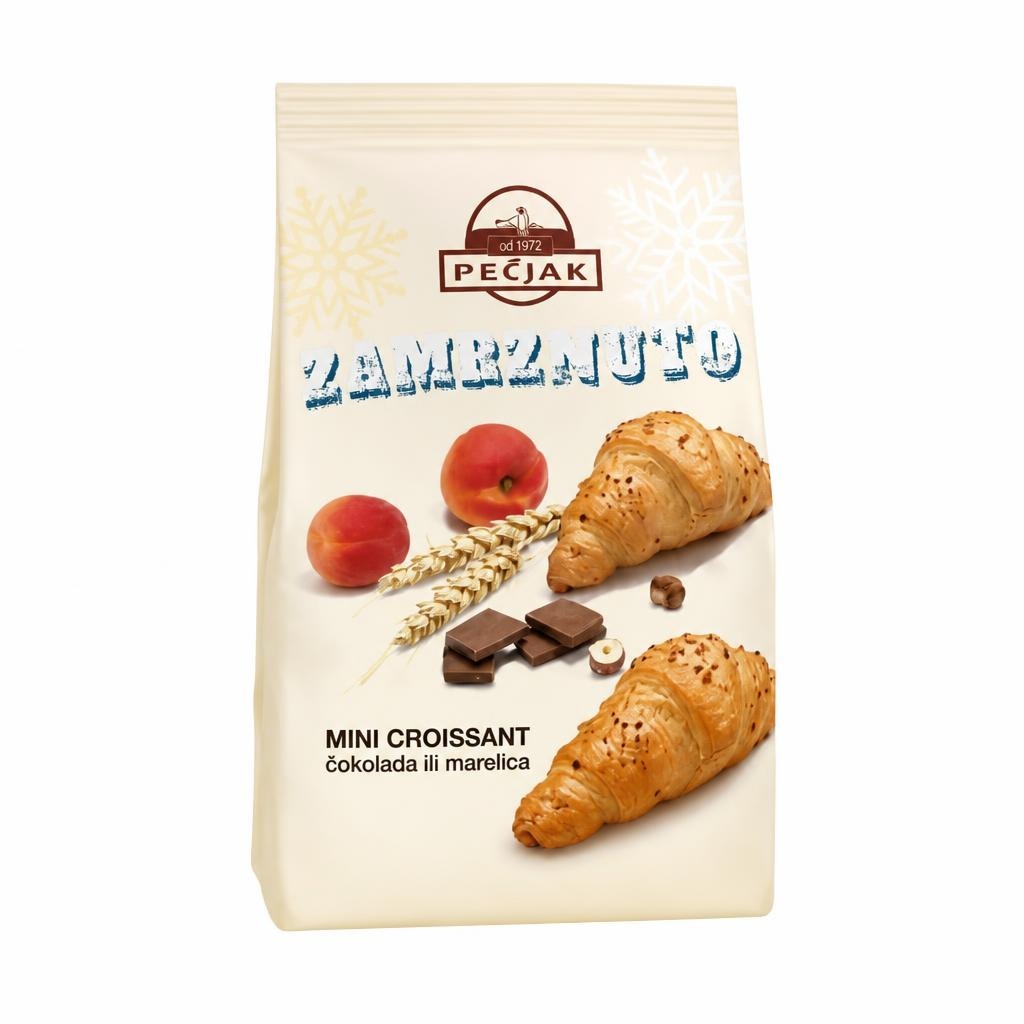 Mini croissant čokolada ili marelica 1 kg Akcija u trgovini Stanić Diskont