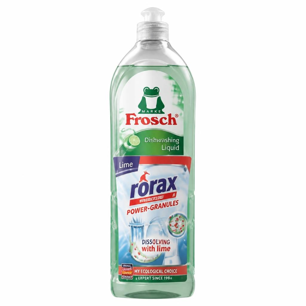 Frosch Deterdžent za ručno pranje posuđa 750 ml + 60 g - Akcija u trgovini Tommy