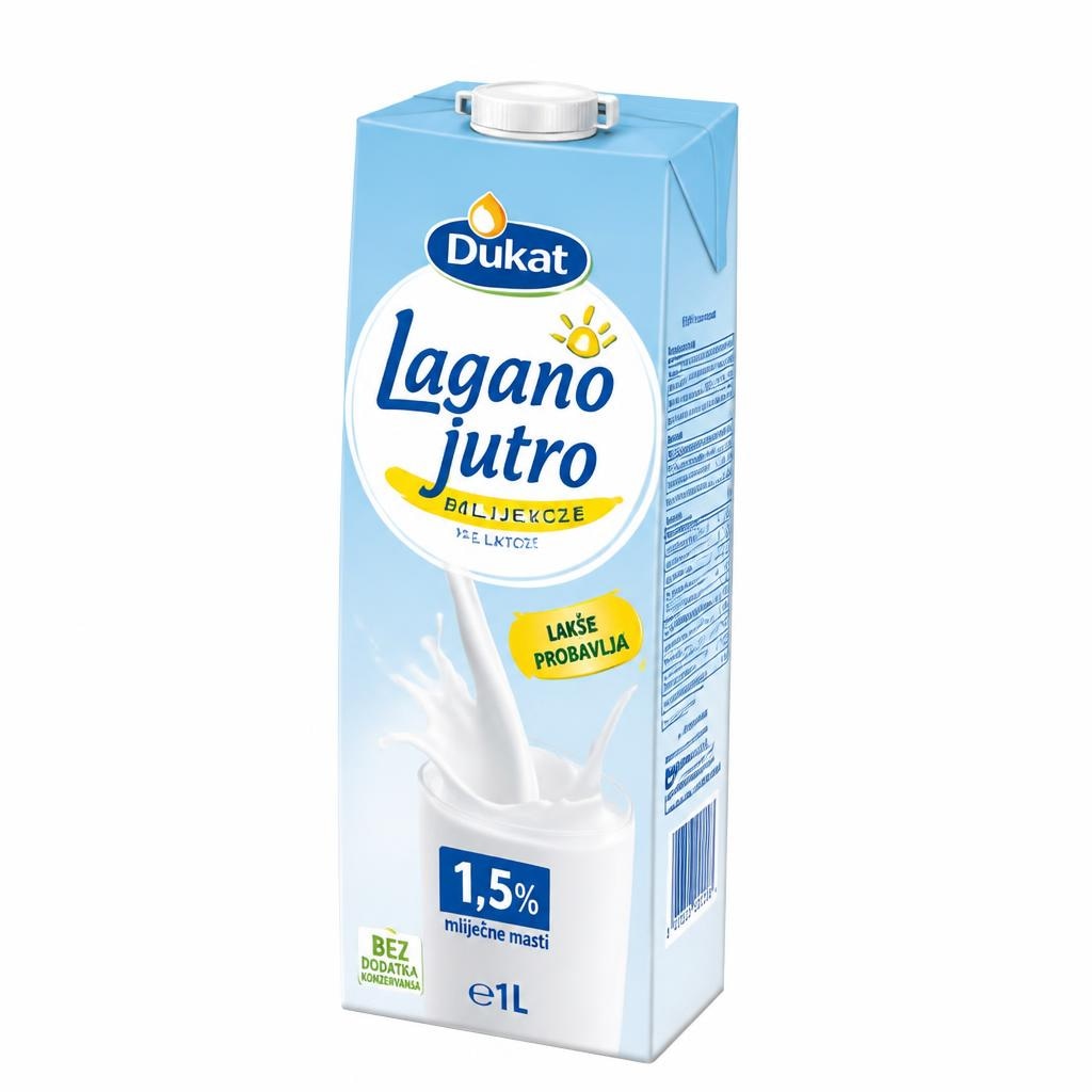 Dukat mlijeko bez laktoze 1 l Akcija u trgovini Studenac