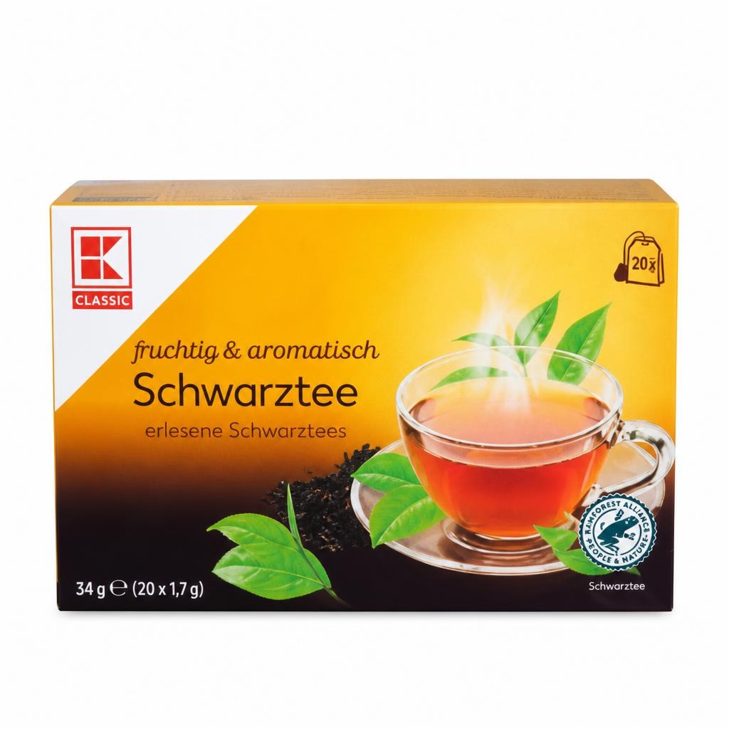 Crni čaj 34 g K Classic - Akcija u trgovini Kaufland