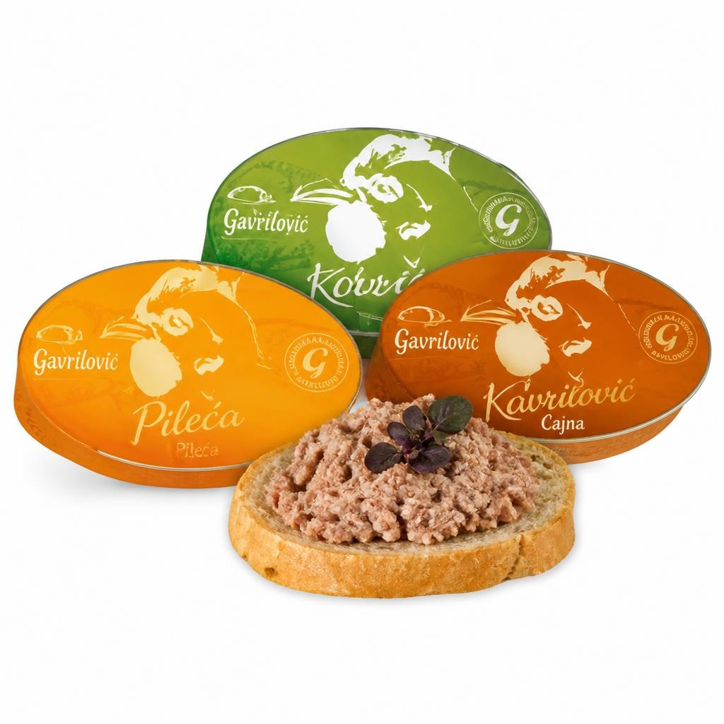 Paštete Gavrilović Odabrane vrste 100 g - Akcija u trgovini Boso