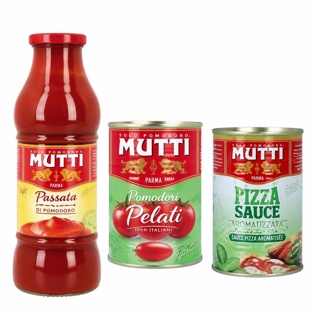 Proizvodi od rajčice Mutti od 400 g do 800 g Akcija u trgovini Spar