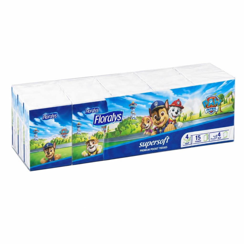 Floralys papirnate maramice 15 x 9 kom Akcija u trgovini Lidl