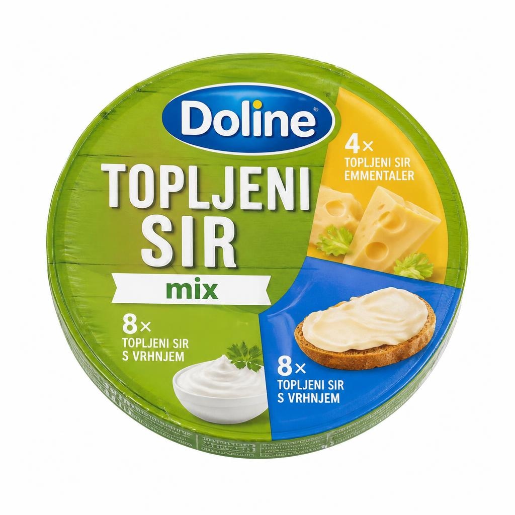 Doline Topljeni sir 140 g Akcija u trgovini Plodine