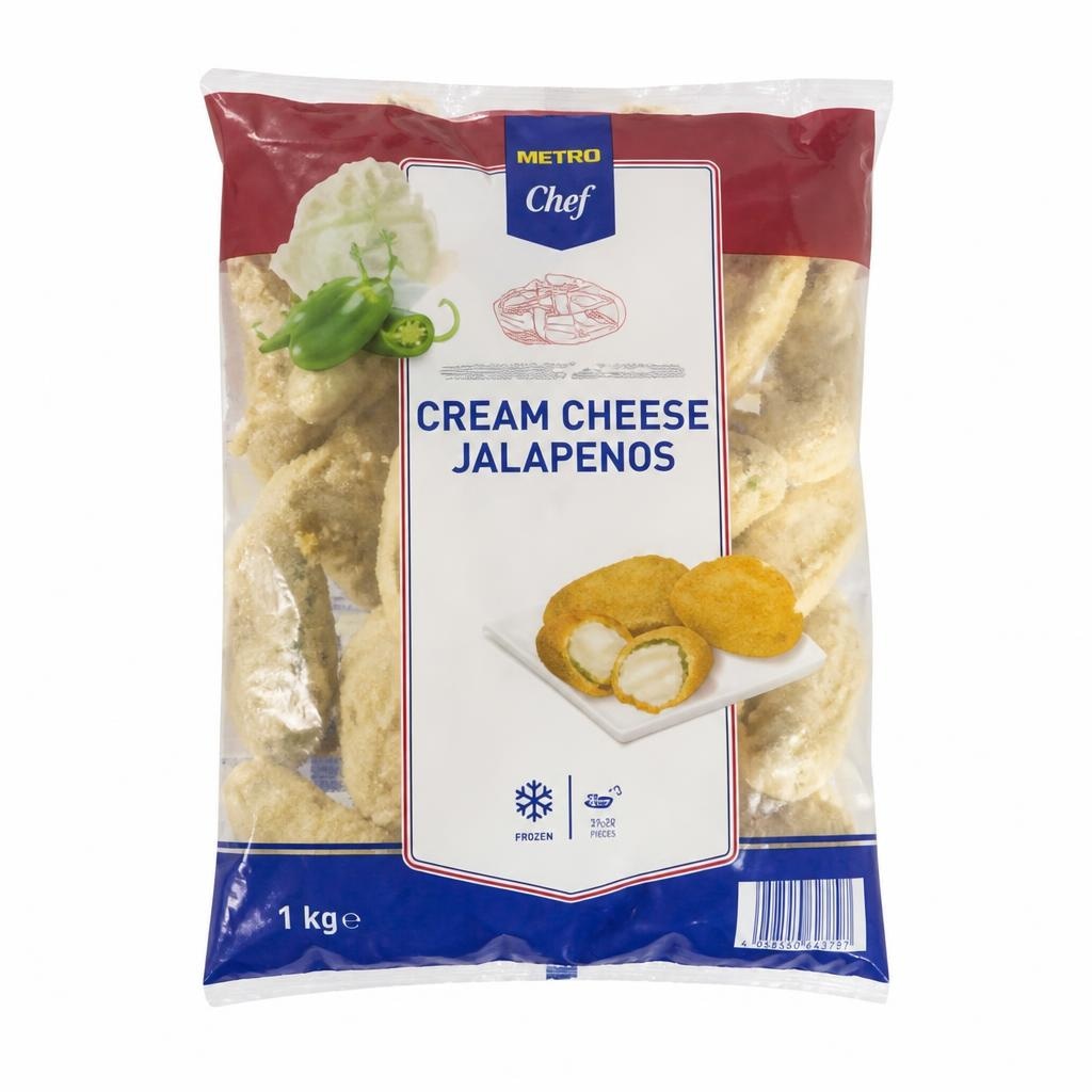 Metro Chef Jalapenos s krem sirom 1 kg - Akcija u trgovini Metro